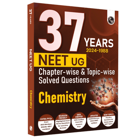 37 Years NEET Previous Year Solved Question Papers Chemistry PYQs Chapterwise Topicwise Solutions For NEET Exam 2025 with Newly Added Topics - Retail Maharaj