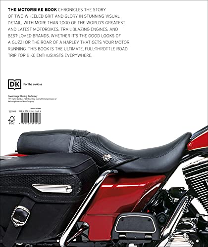 The Motorbike Book: The Definitive Visual History (DK Definitive Transport Guides) - Retail Maharaj