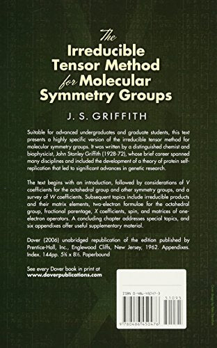 IRREDUCIBLE TENSOR METHOD FOR MOLECULAR SYMMETRY GROUPS - Retail Maharaj
