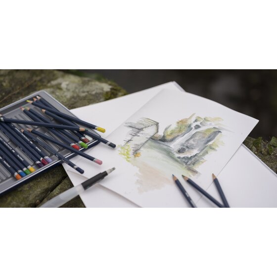 Derwent Watercolour Pencils Artist Sets for Subtle Watercolor Effects