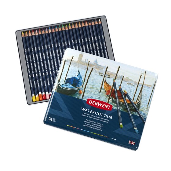 Derwent Watercolour Pencils Artist Sets for Subtle Watercolor Effects