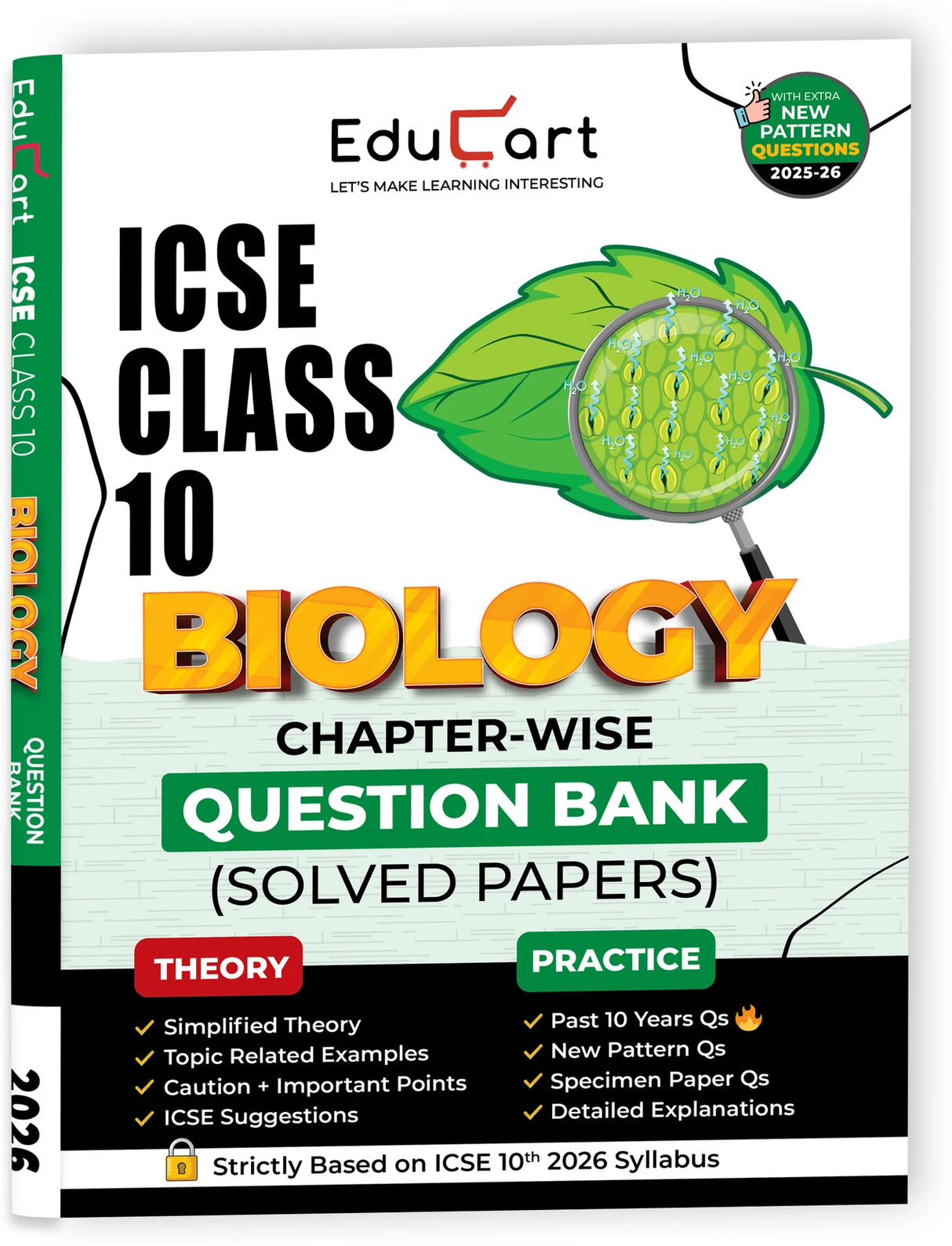 Educart ICSE Class 10 Biology Chapter-wise Question Bank (Solved Papers) - Retail Maharaj