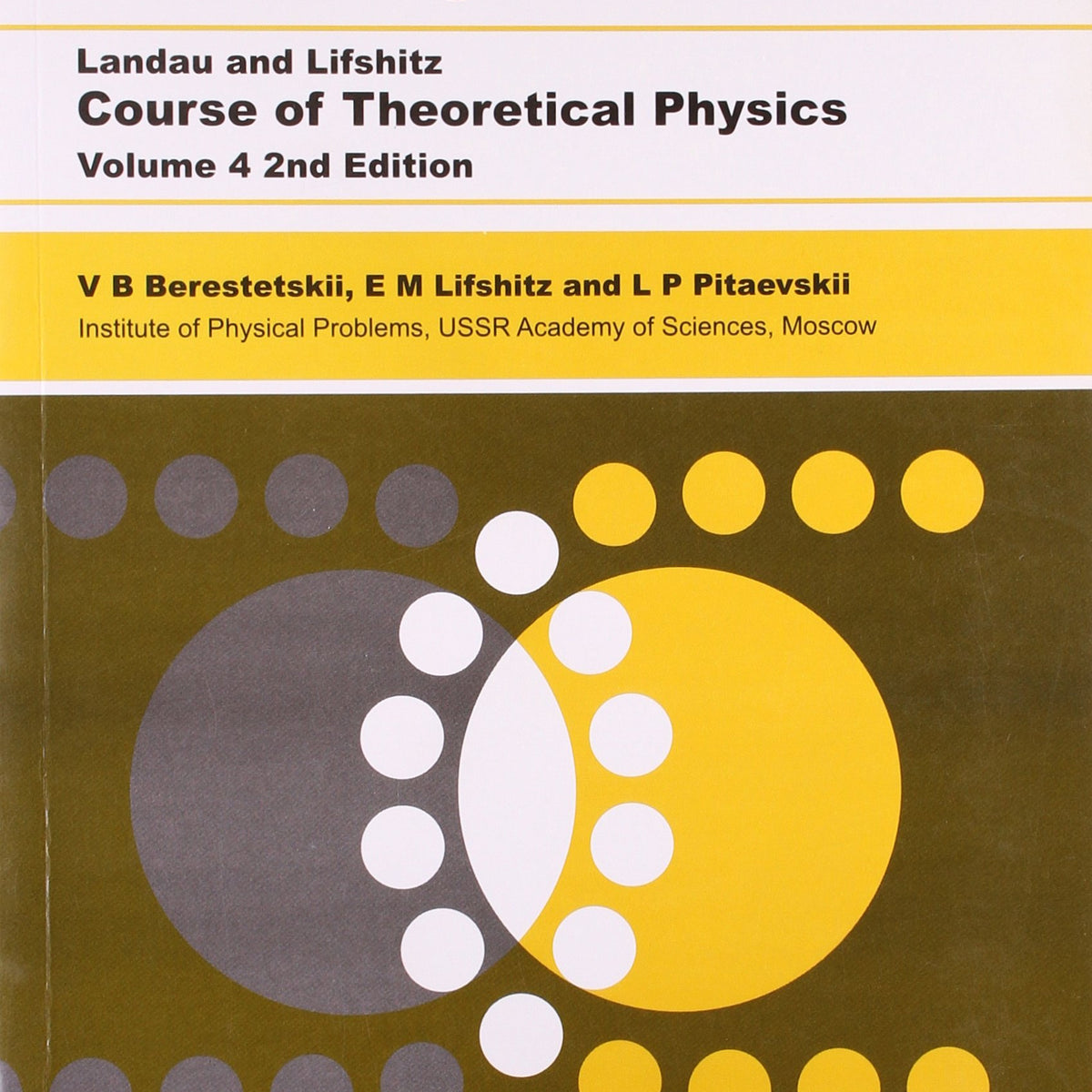 Course Of Theoretical Physics Vol 4 Quantum Electrodynamics 2Ed (Pb 20