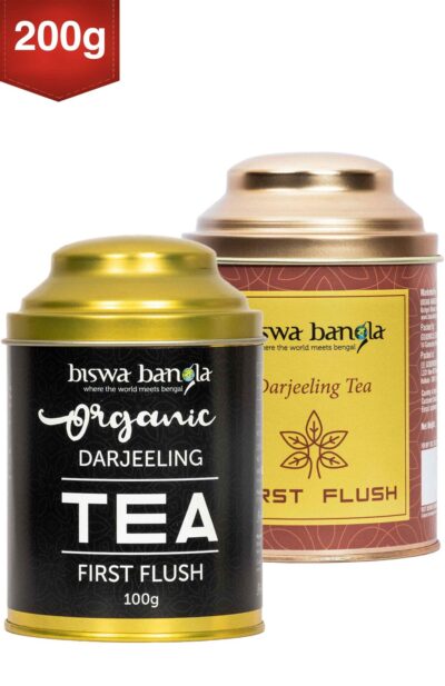 200g First Flush from Makaibari & Goodricke Tea Garden – (100g per Caddy) - Retail Maharaj