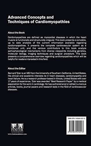 Advanced Concepts and Techniques of Cardiomyopathies - Retail Maharaj