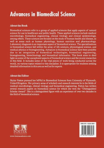 Advances in Biomedical Science - Retail Maharaj