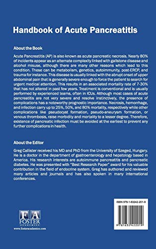 Handbook of Acute Pancreatitis - Retail Maharaj