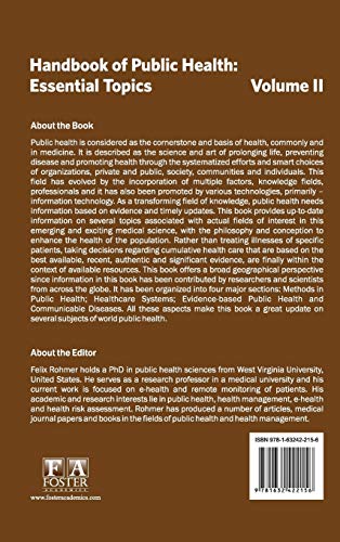 Handbook of Public Health: Volume II (Essential Topics): 2 - Retail Maharaj
