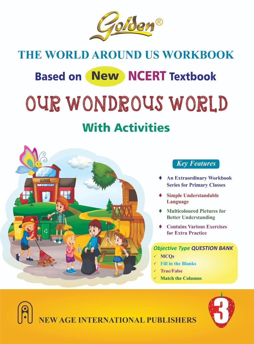 Golden New Age NCERT Workbook EVS ( Our Wondrous World ) for Class 3 - Retail Maharaj