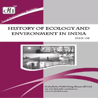 Gullybaba IGNOU 2nd Year MA (Latest Edition) MHI-8 History Of Ecology And Environment In India - Retail Maharaj