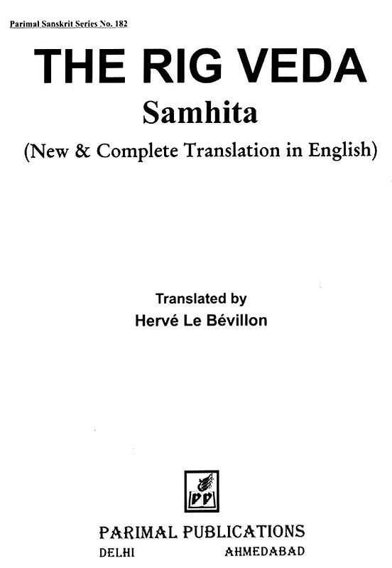 The Rig Veda Samhita (A New Translation) - Retail Maharaj