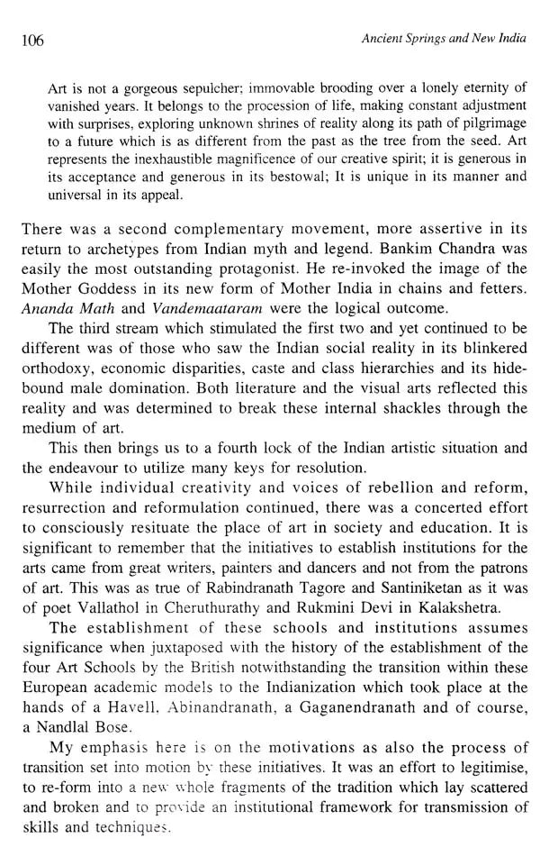 Ancient Springs and New India (Convocation Addresses and Tributes) - Retail Maharaj