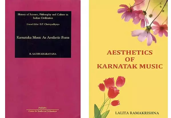 Aesthetics of Karnatak Music (Set of 2 Books) - Retail Maharaj