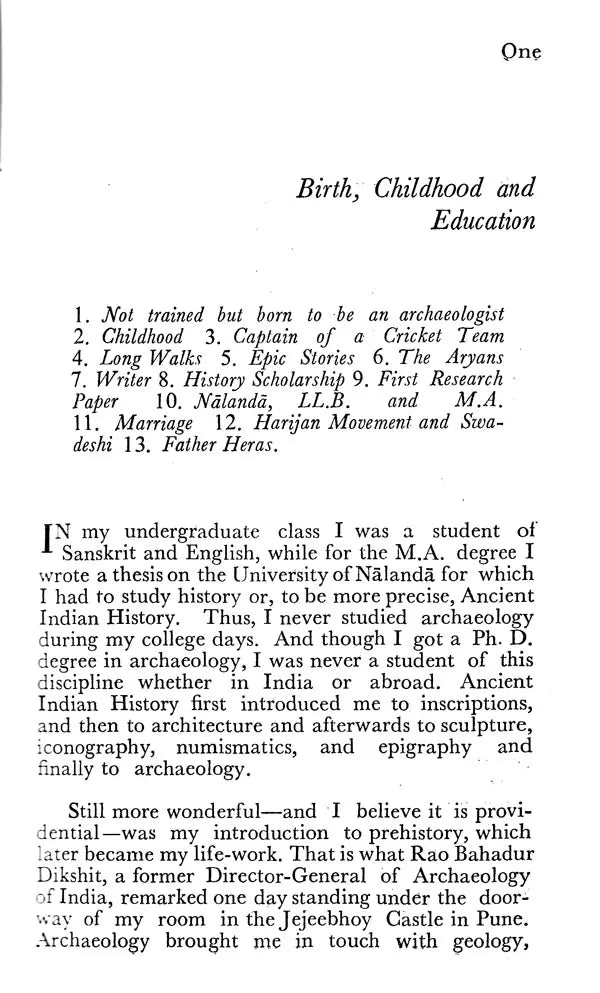 Born for Archaeology: An Autobiography - Retail Maharaj