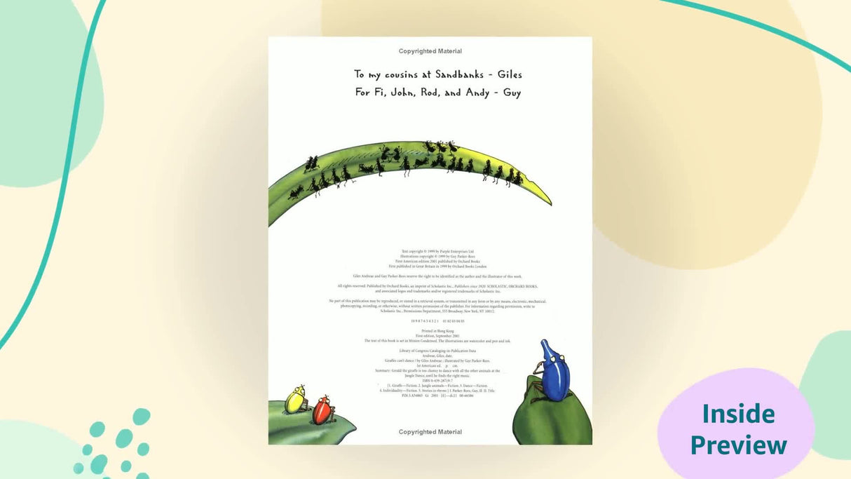 GIRAFFES CAN'T DANCE - Retail Maharaj