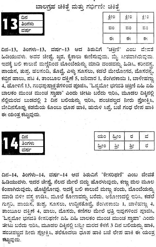 ಬಾಲಗ್ರಹ ಚಿಕಿತ್ಸೆ- Balagraha Treatment (Kannada)