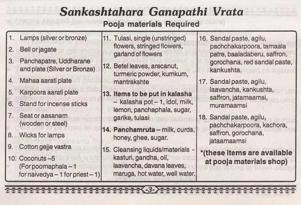 Sankashtahara Chaturthi Vinayaka Vrata: Sankashtahara Ganapathi Vrata (An Old and Rare Book)