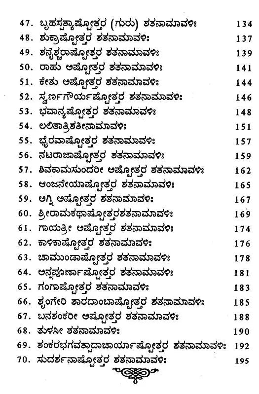 ಅಷ್ಟೋತ್ತರ ರತ್ನಮಾಲಾ- Ashtotara Ratnamala (Kannada)
