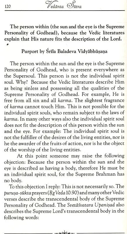 Vedanta Sutra with the Commentary of Baladeva Vidyabhushana (Set of 2 Volumes) - Retail Maharaj