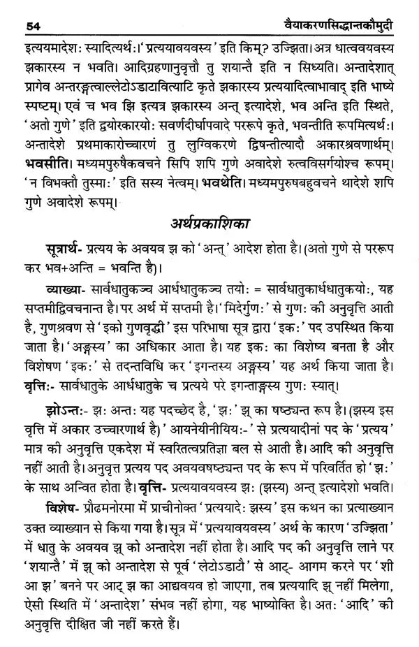 वैयाकरणसिद्धान्तकौमुदी: Vaiyakaran Siddhanta Kaumudi - Retail Maharaj