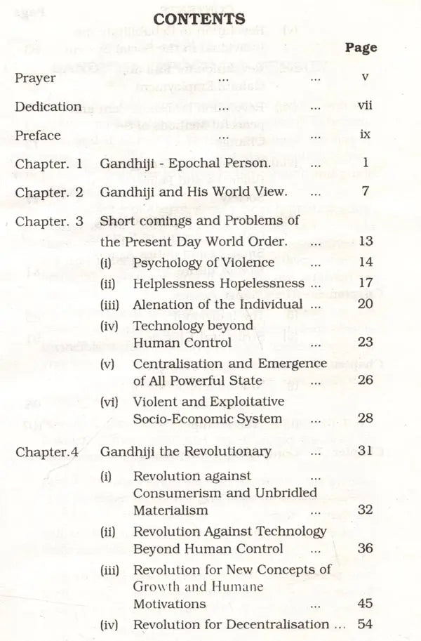 Ailing World Gandhian Alternatives - Retail Maharaj