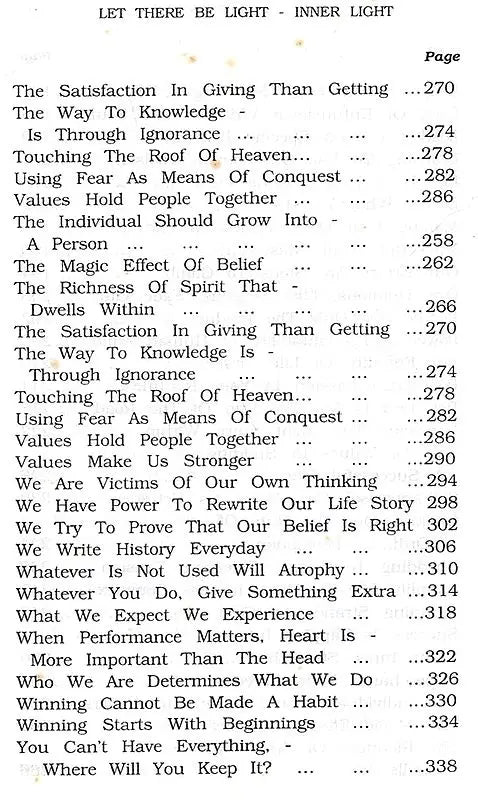 Let There Be Light- Inner Light - Retail Maharaj