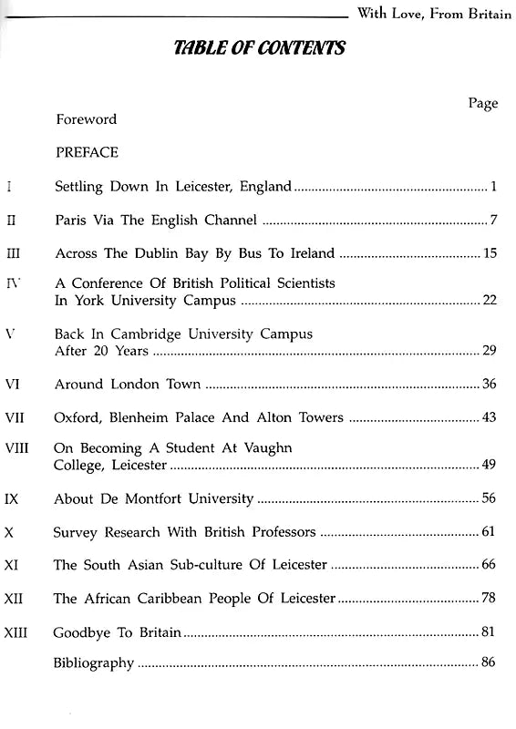 With Love, From Britain: A Mother Writes to Her Children (Observations on Changing Overseas Indian Culture)- An Old and Rare Book - Retail Maharaj