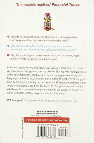 Harper Collins India Predictably Irrational: The Hidden Forces That Shape Our Decisions - Retail Maharaj