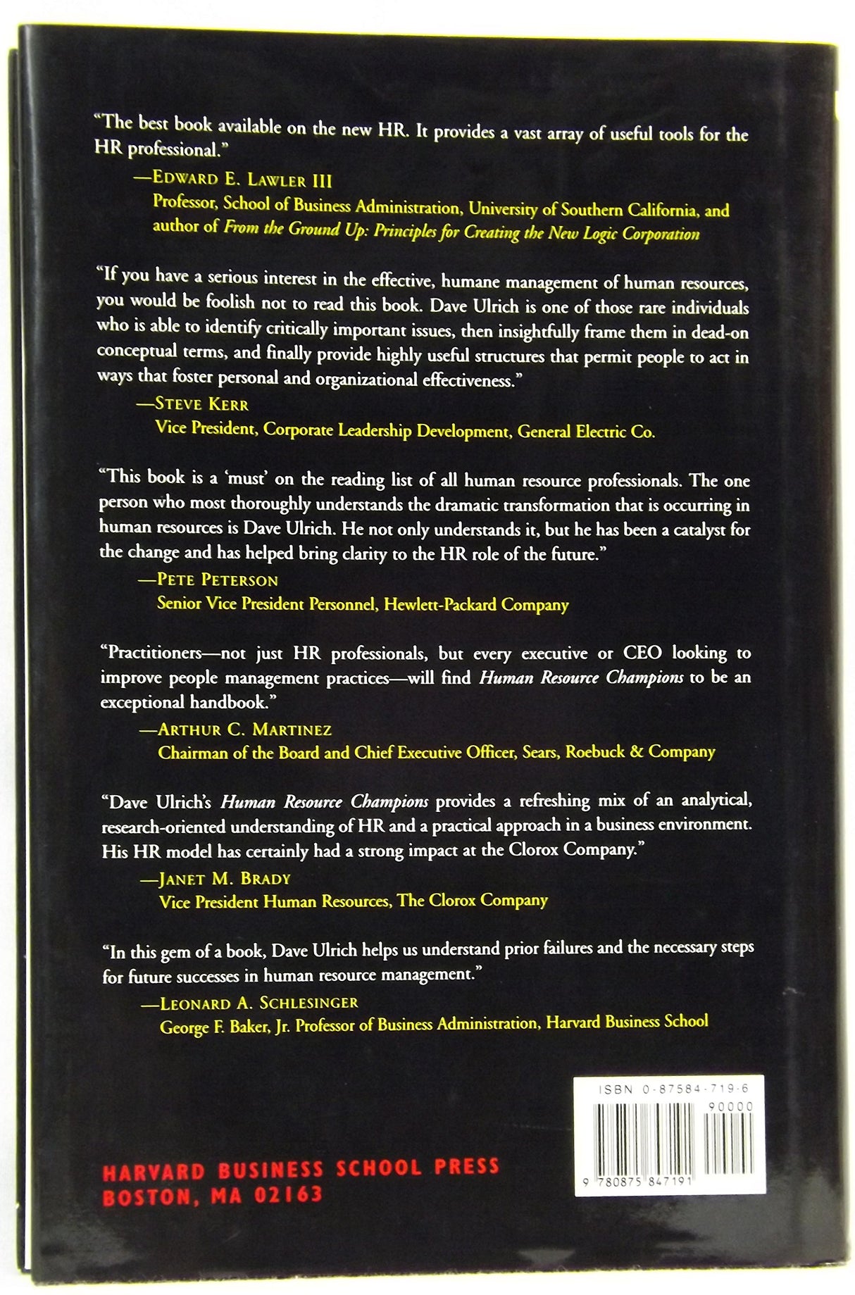 Human Resource Champions: The Next Agenda for Adding Value and Delivering Results - Retail Maharaj