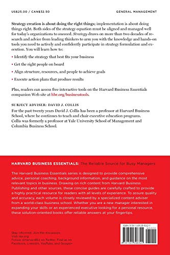Strategy: Create and Implement the Best Strategy for Your Business (Harvard Business Essentials) - Retail Maharaj