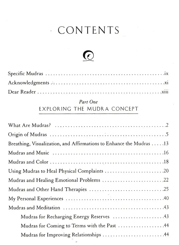 Mudras: Yoga in Your Hands (Alternative Medicine Series) - Retail Maharaj