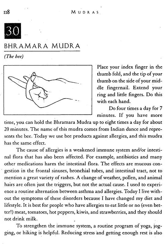 Mudras: Yoga in Your Hands (Alternative Medicine Series) - Retail Maharaj
