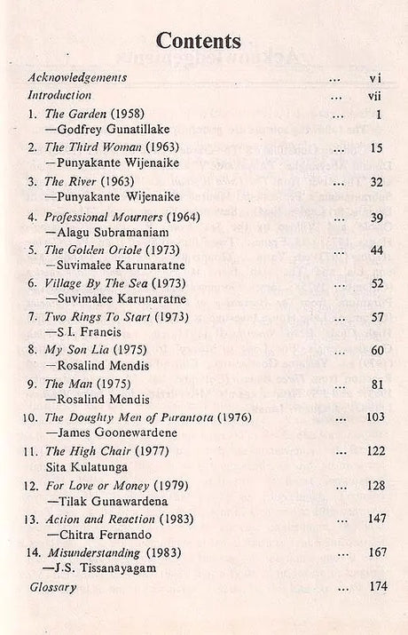 Modern Sri Lankan Stories-An Anthology - Retail Maharaj