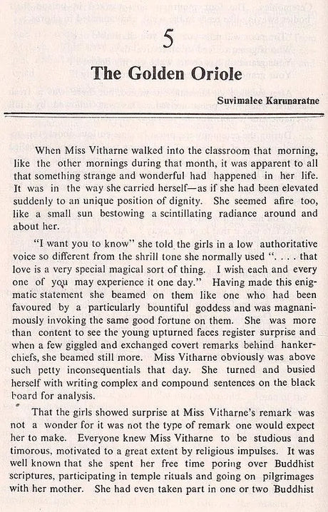 Modern Sri Lankan Stories-An Anthology - Retail Maharaj