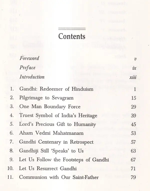 Mahatma Gandhi Eternal Pilgrim of Peace & Love - Retail Maharaj