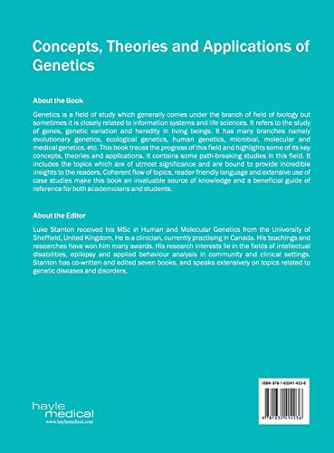 Concepts, Theories and Applications of Genetics - Retail Maharaj
