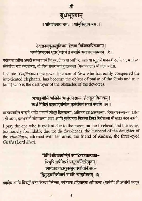 बुधभूषण: Budhabhusana - Retail Maharaj