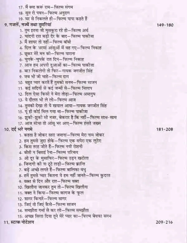 101 हिट स्वरलिपियां: 101 Hit Choral Songs, A Unique Collection of Hit Film Songs, Bhajans, Aartis and Ghazals - Retail Maharaj