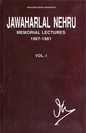 Jawaharlal Nehru: Memorial Lectures 1967-1981 (Collection of Lectures by World Renowned Personalities) (Volume 1, An Old and Rare Book) - Retail Maharaj