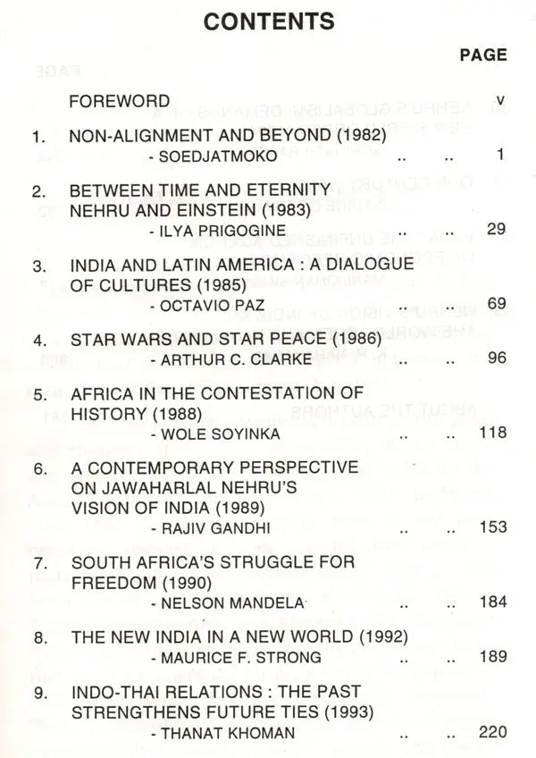 Jawaharlal Nehru: Memorial Lectures 1982-1997 (Collection of Lectures by World Renowned Personalities) (Volume 2, An Old and Rare Book) - Retail Maharaj