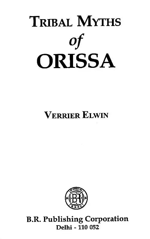 Tribal Myths of Orissa - Retail Maharaj