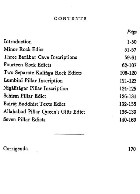 Asoka's Edicts - Retail Maharaj