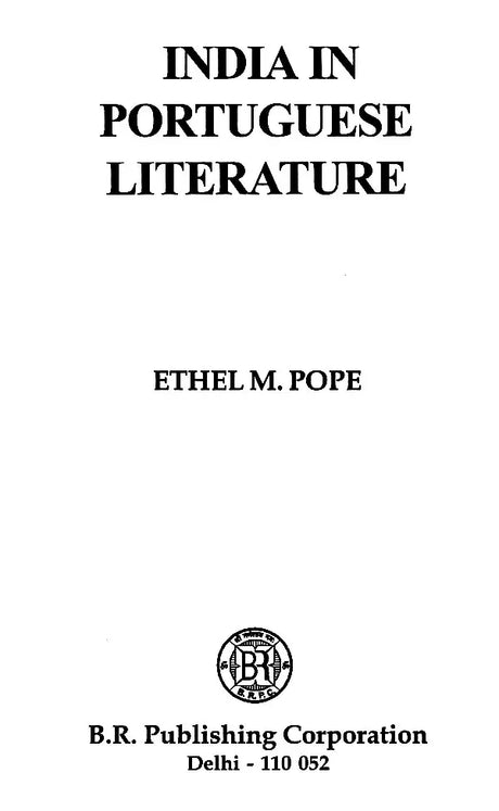 India in Portuguese Literature - Retail Maharaj