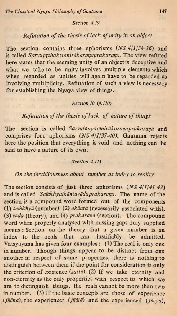 Perspectives on Nyaya Logic and Epistemology (An Old and Rare Book) - Retail Maharaj