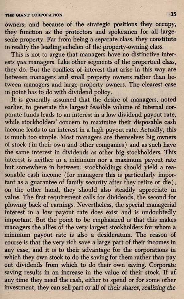 Monopoly Capital- An Essay on the American Economic and Social Order (An Old and Rare Book)
