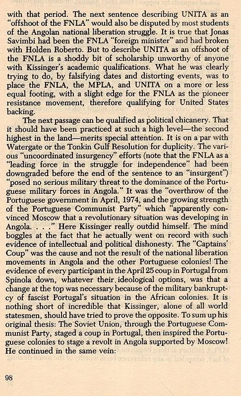Southern Africa Stands Up- The Revolutions in Angola, Mozambique, Zimbabwe, Namibia and South Africa (An Old and Rare Book)