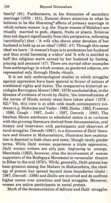 Beyond Orientalism- An Exploration of Some Recent Themes in Indian History and Society (An Old and Rare Book) - Retail Maharaj
