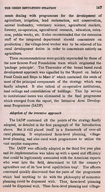 Political Economy of Indian Agriculture (An Old and Rare Book)