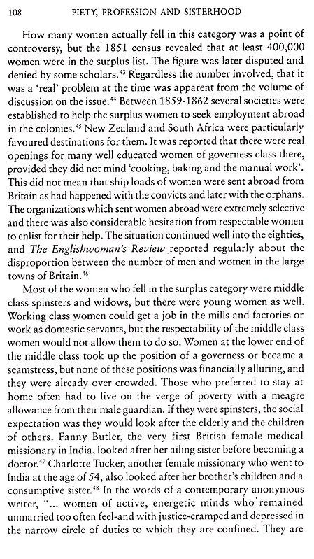 Piety, Profession and Sisterhood- Medical Women and Female Medical Education in Nineteenth Century India