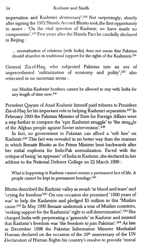 Kashmir and Sindh- Nation-Building, Ethnicity and Regional Politics in South Asia - Retail Maharaj